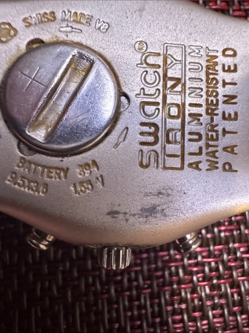 Vintage Swatch irony midi chrono “hypnotic “Silver Bracelet Watch - Picture 3 of 6